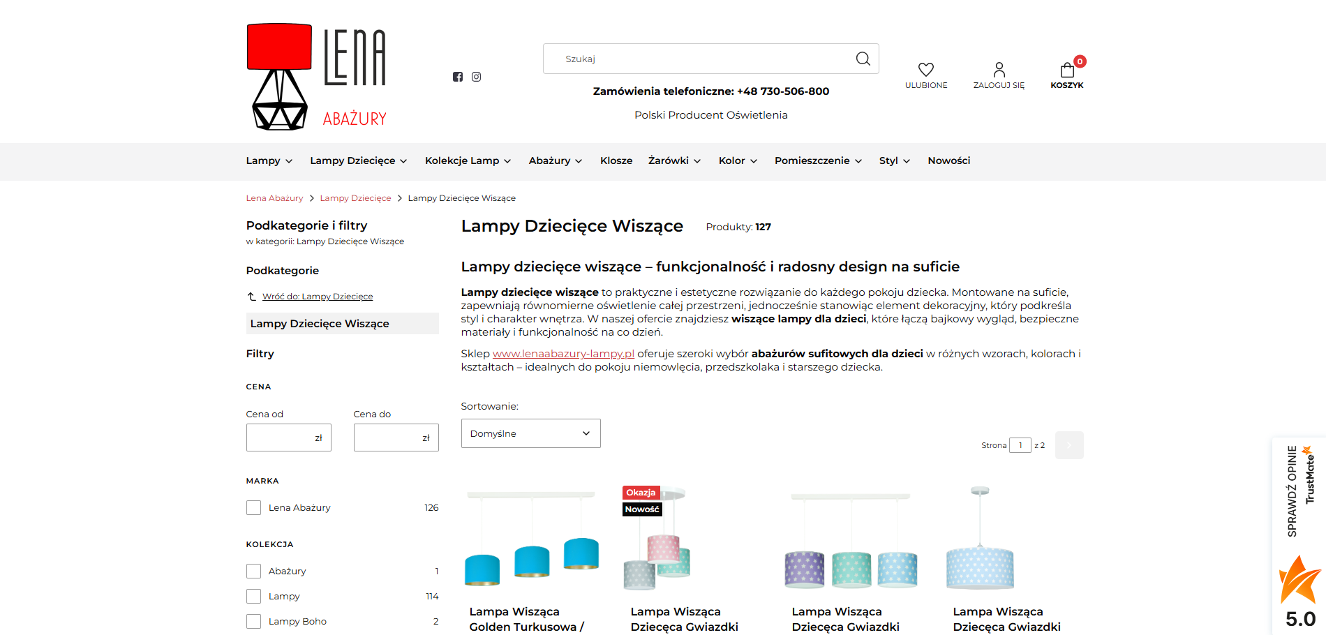Jak dobrać wysokość zawieszenia lampy dziecięcej wiszącej, by była bezpieczna?