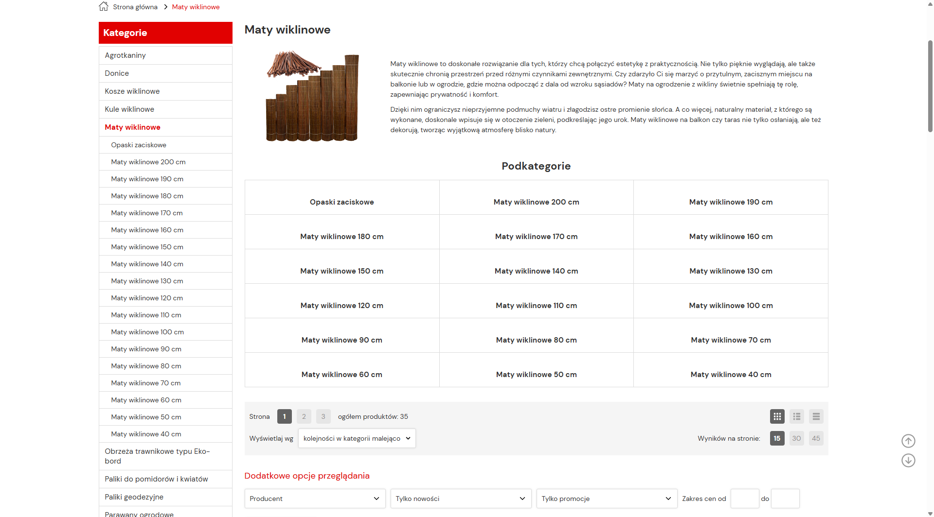 5 powodów, dla których warto wybrać maty wiklinowe jako ogrodzenie