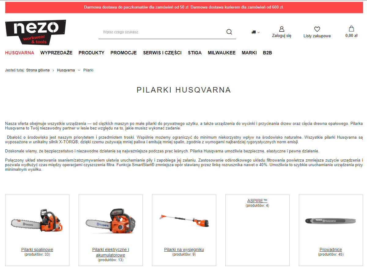 Pilarki Husqvarna w pracy profesjonalnej - rozwiązania dla leśnictwa, sadownictwa i firm usługowych