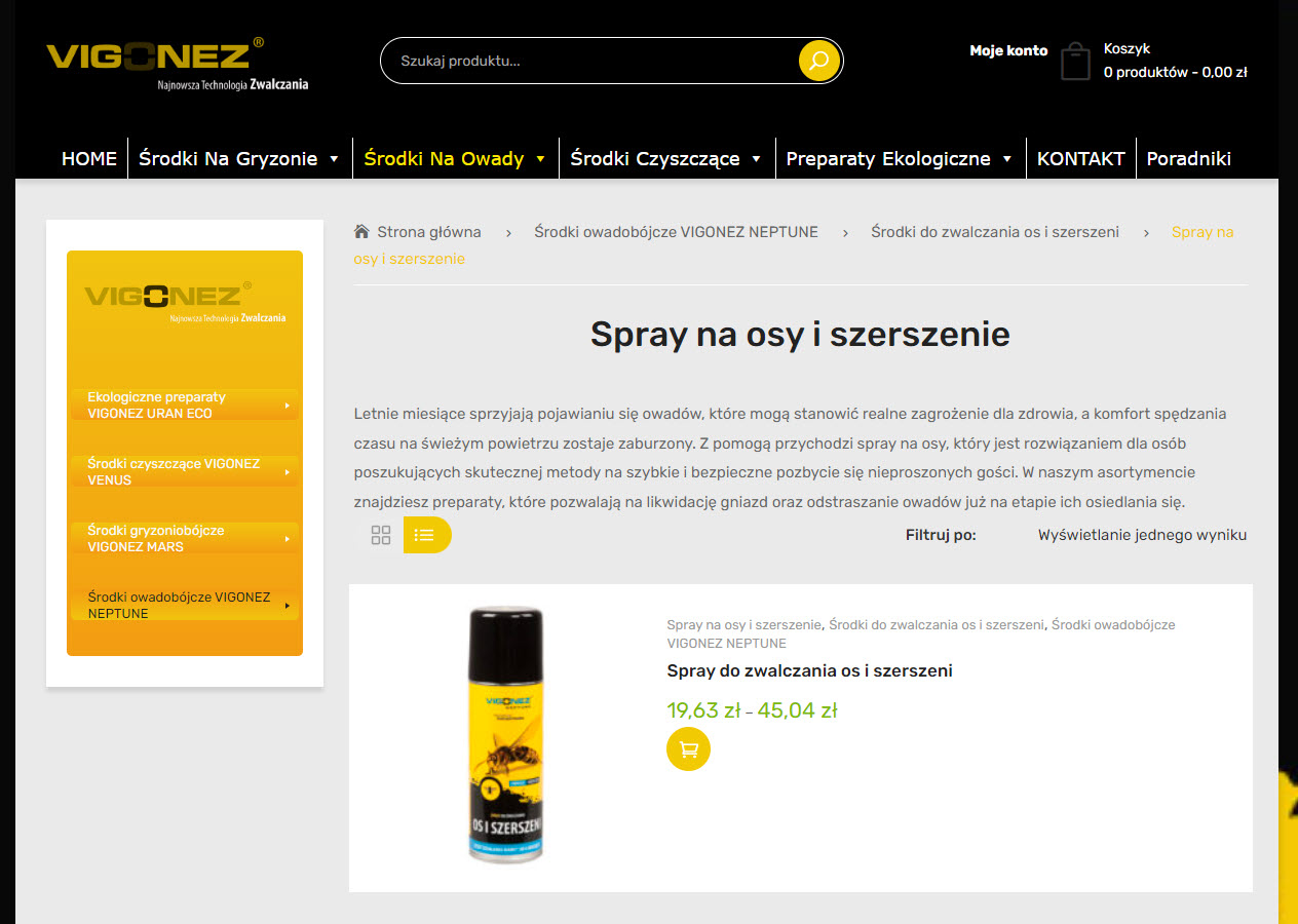 Czy spray na osy niszczy gniazda?